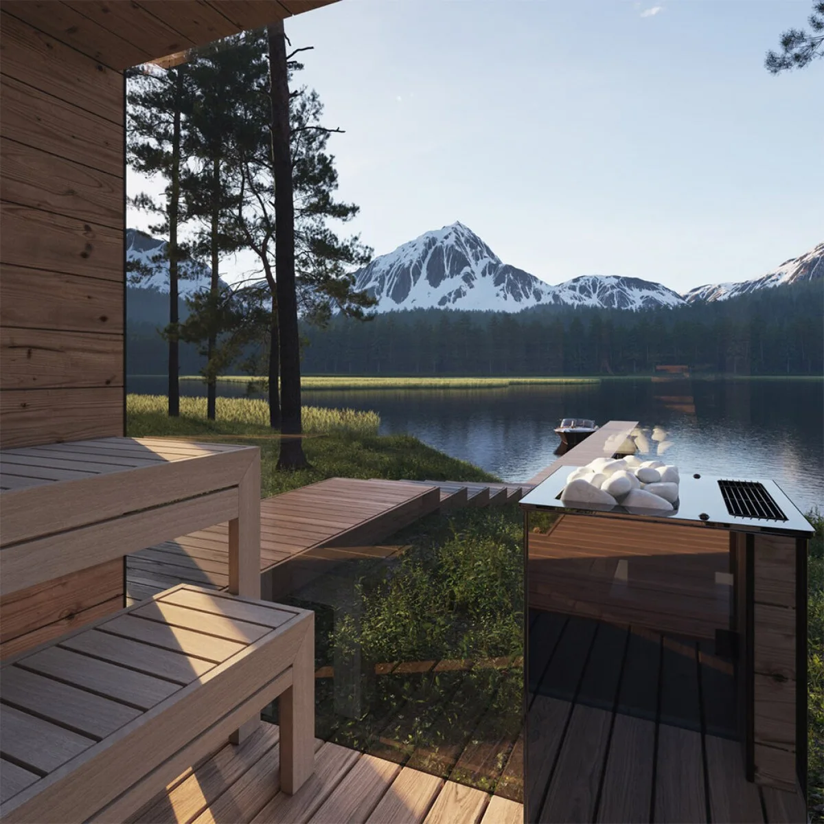 Электрическая печь Sangens W40G Series W Glass